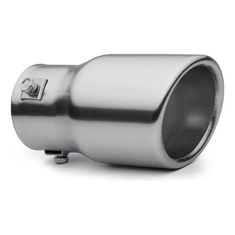 Ponteira De Escapamento Esportivo Universal Cores C Prata