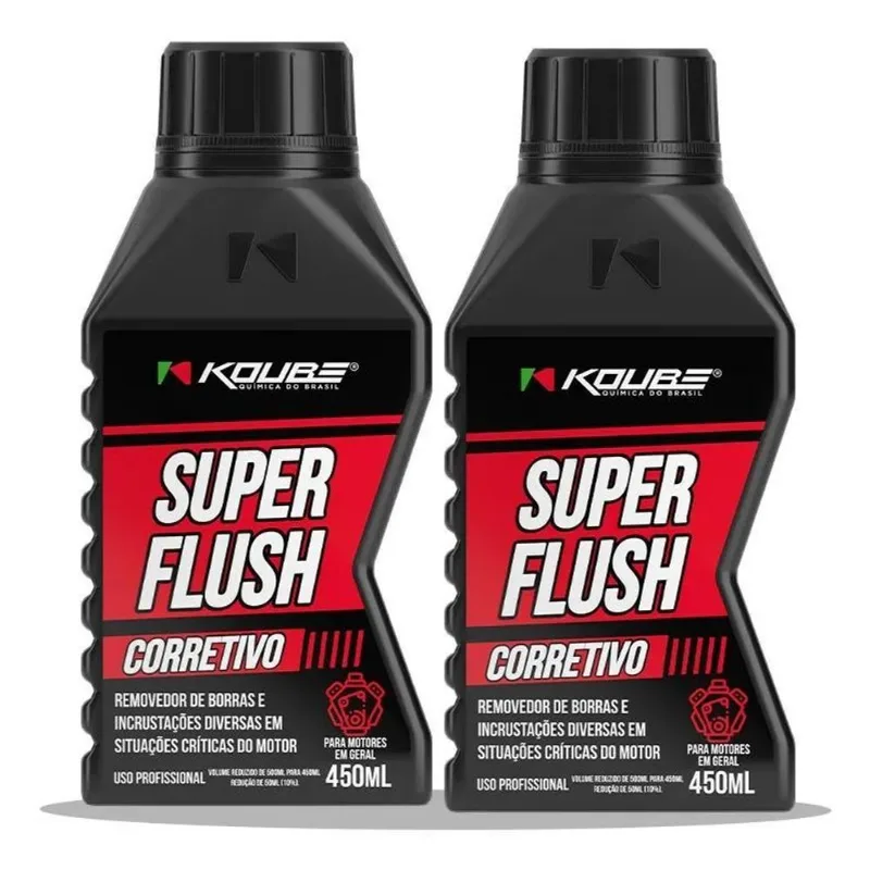 Motor Flush Corretivo Koube Química 500ml Automotivo