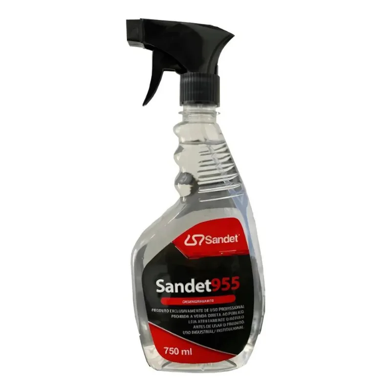 Desengraxante Industrial Em Spray Sandet 955 Limpeza Pesada