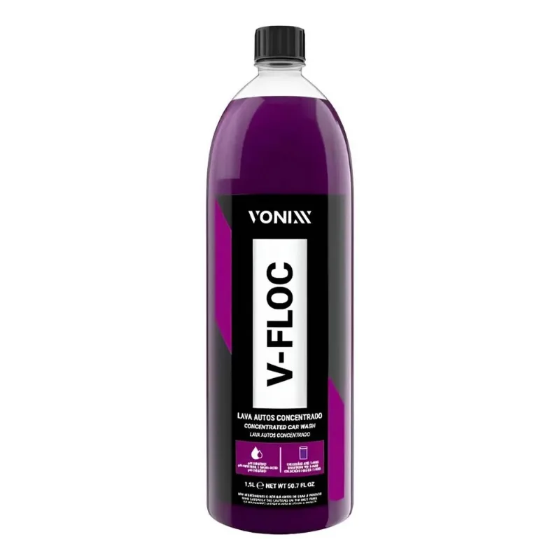 Shampoo Automotivo Neutro Concentrado V-floc Vonixx 1,5l