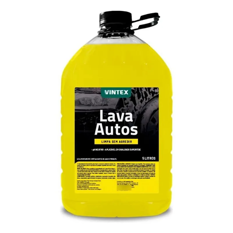 Lava Auto Vonixx 5l Shampoo Automotivo Concentrado Ph Neutro