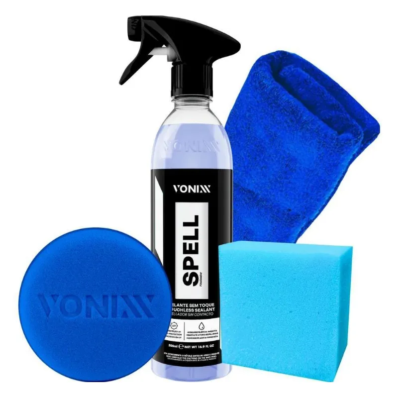 Spell Brilho E Proteção Vonixx + Aplicador + Microfibra