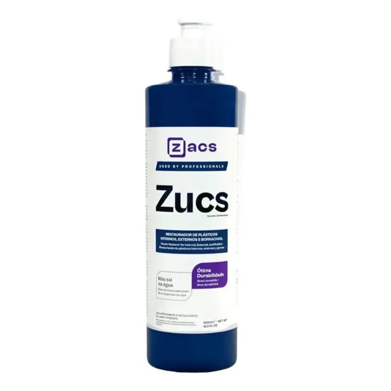 Zucs Restaurador De Plástico Interno Externo Zacs 500ml