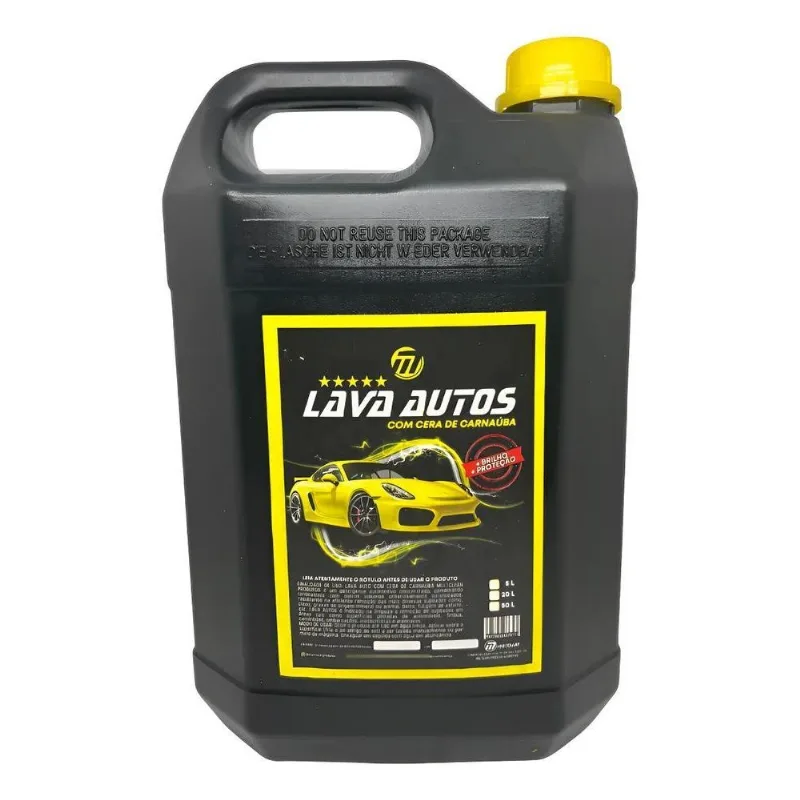 Shampoo Automotivo Lava Autos Concentrado Com Cera 5 Litros