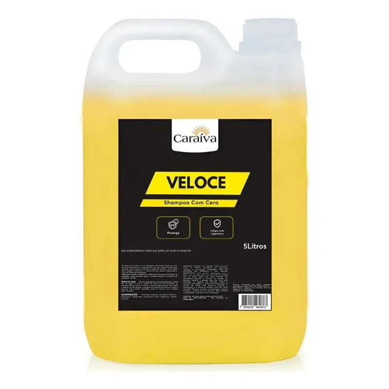 Shampoo Lava Auto Com Cera Automotivo Neutro Concentrado 5l