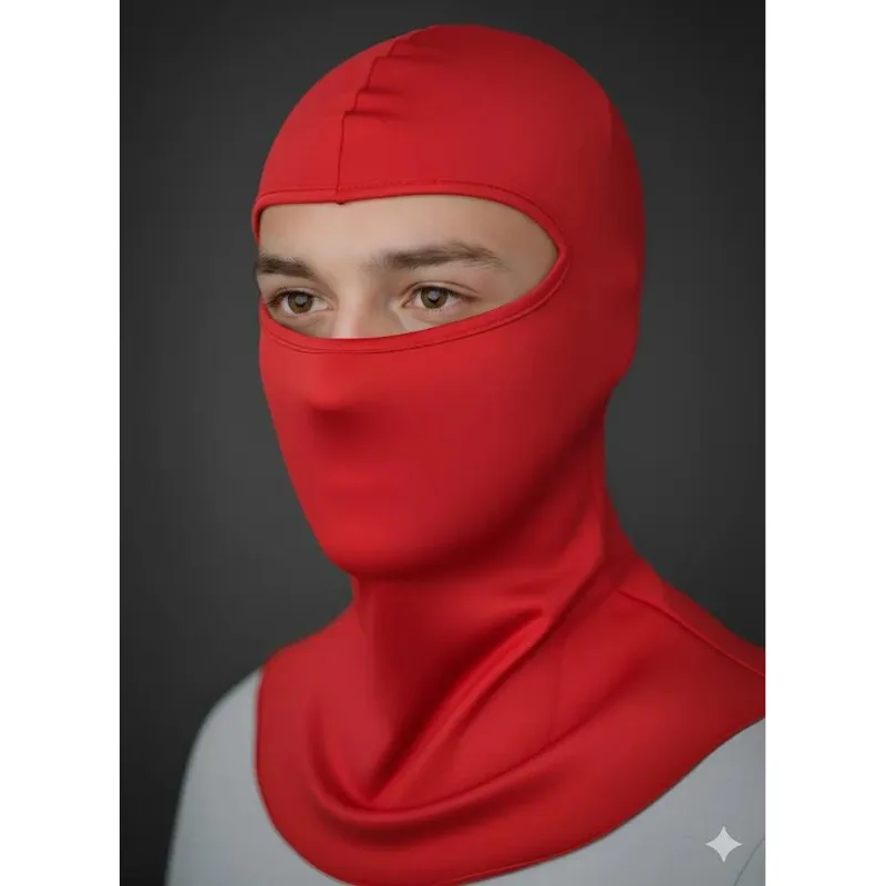 Kit 10 Balaclava Pescador, Mascara De Pesca, Touc Vermelho
