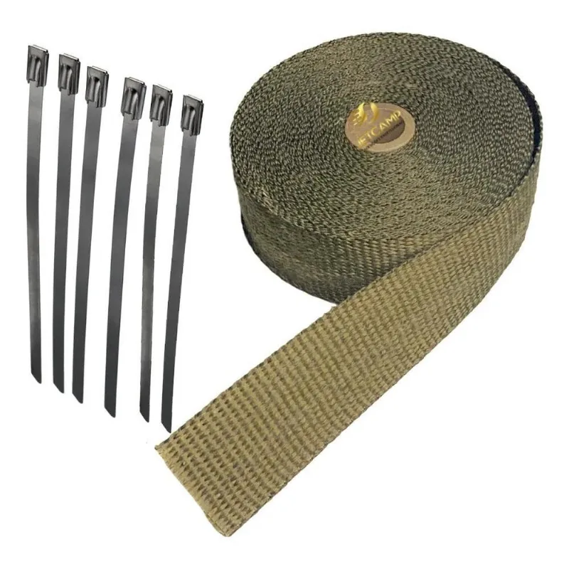 Fita Térmica Termotape Titanium 2 Poleg 10 Metros 6 Zip Tie