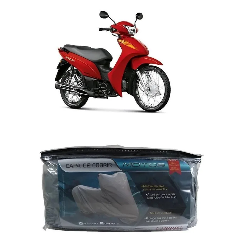 Capa Impermeável Para Cobrir Honda 100 Biz+ P(210)