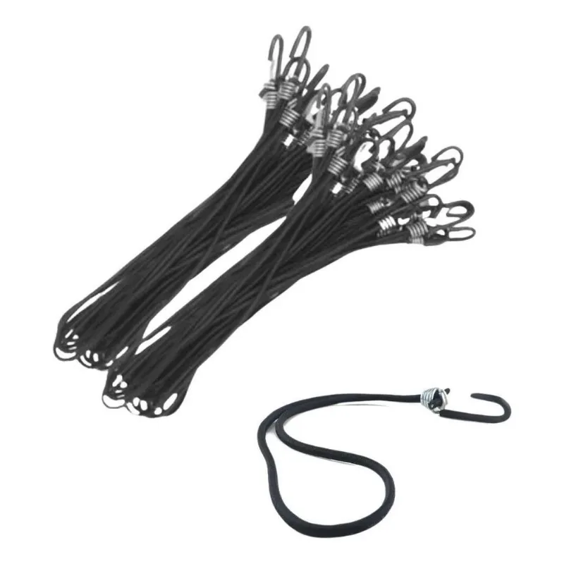Kit 20 Extensor Elástico Caminhão Corda Lona Fixador 35 Cm P