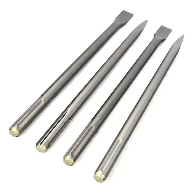 10x Kit 2 Talhadeiras E 2 Ponteiras Sds Max 400mm Lotus