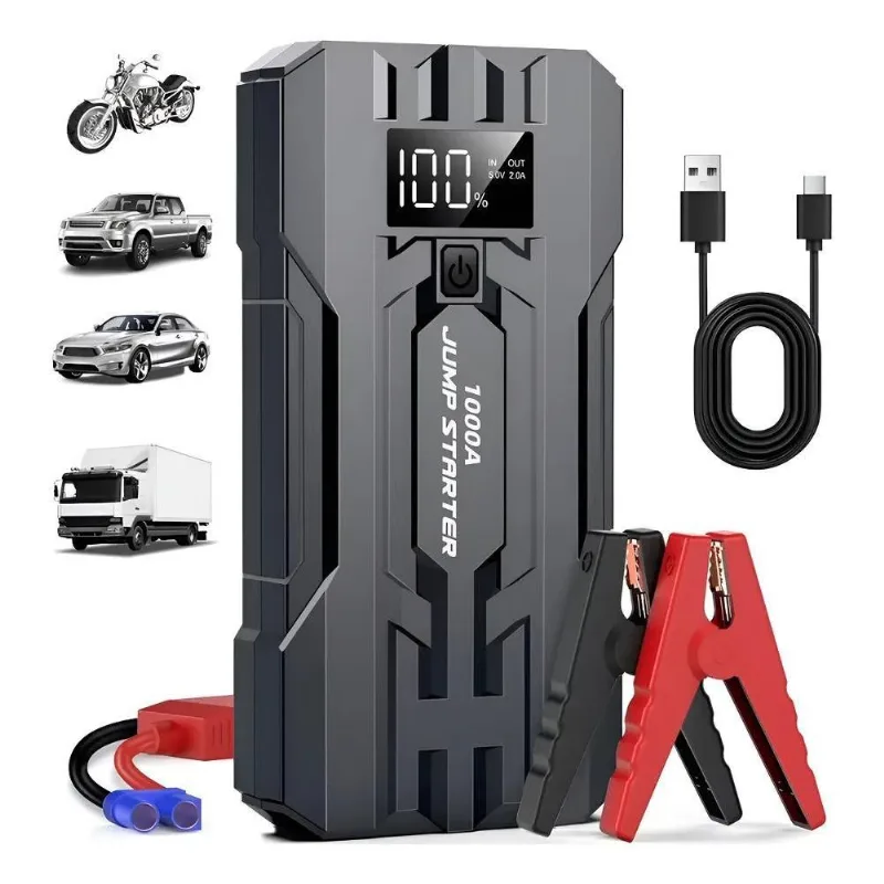 Vigomot Auxiliar Partida Bateria Portátil Carro Moto Para Em