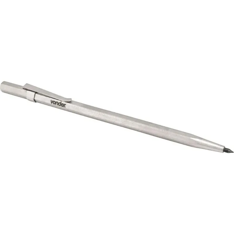2x Riscador Tipo Caneta Para Metais Ferro Inox Ponta Aço Vid