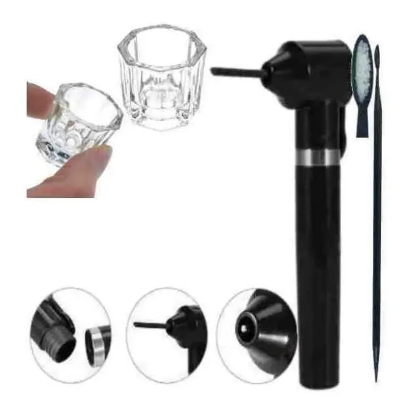 5x Mixer Misturador Pigmentos Microblading + Dappen + Palito