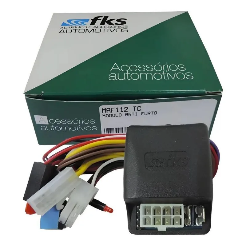 Bloqueador Veicular Antifurto Universal Maf 112 Tc Fks