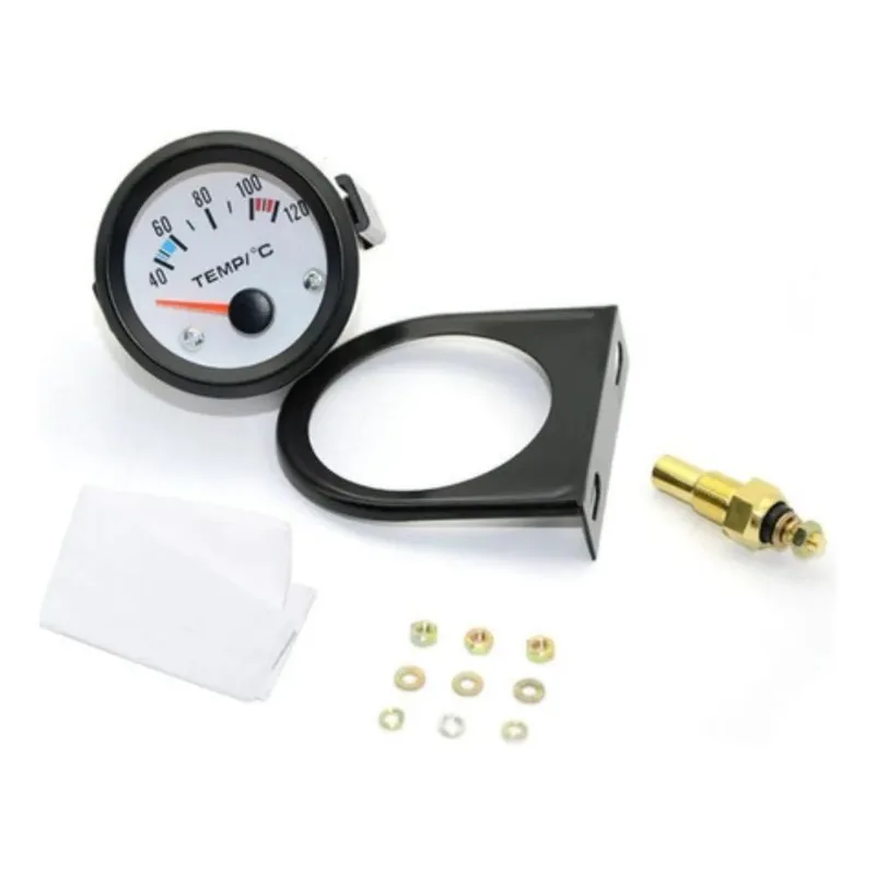 Marcador De Temperatura De Água Automotivo Car Fundo Branco