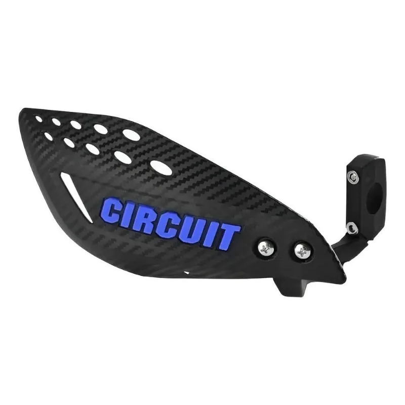 Protetor De Mão Circuit Par Vector Haste De Carbono/Azul Cla