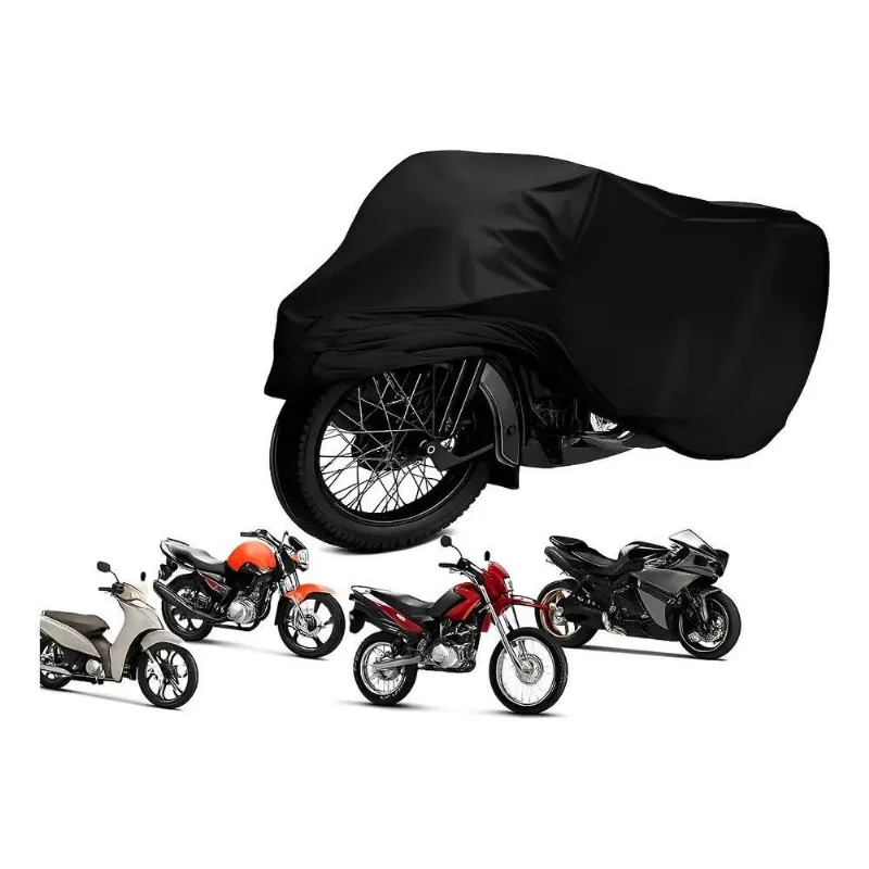 Capa De Cobrir Moto Biz Cg Fan Titan 125 150 160 Imperme Pre