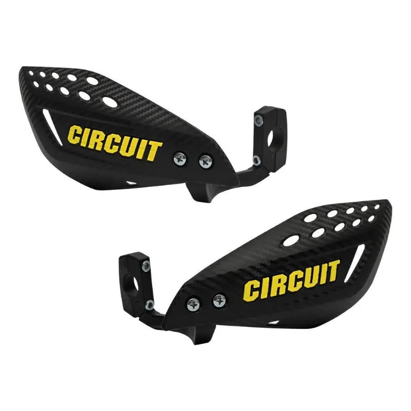 Protetor Mão Crf230 Yz250 Wr 250f Circuit Vec Carbon / Amare