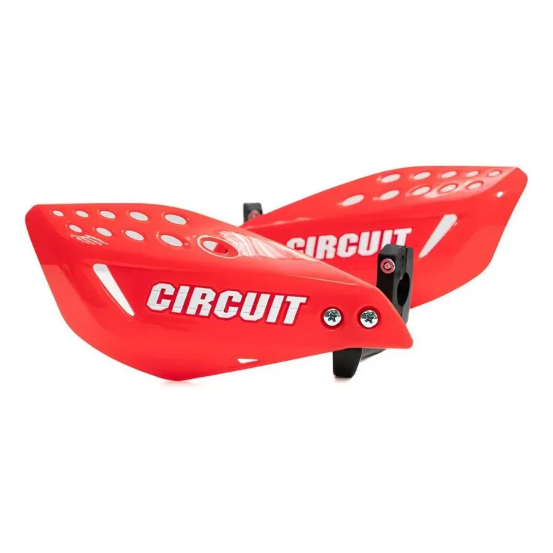 Protetor Mão Crf230 Yz250 Wr 250f Circuit Ve Vermelho / Bran