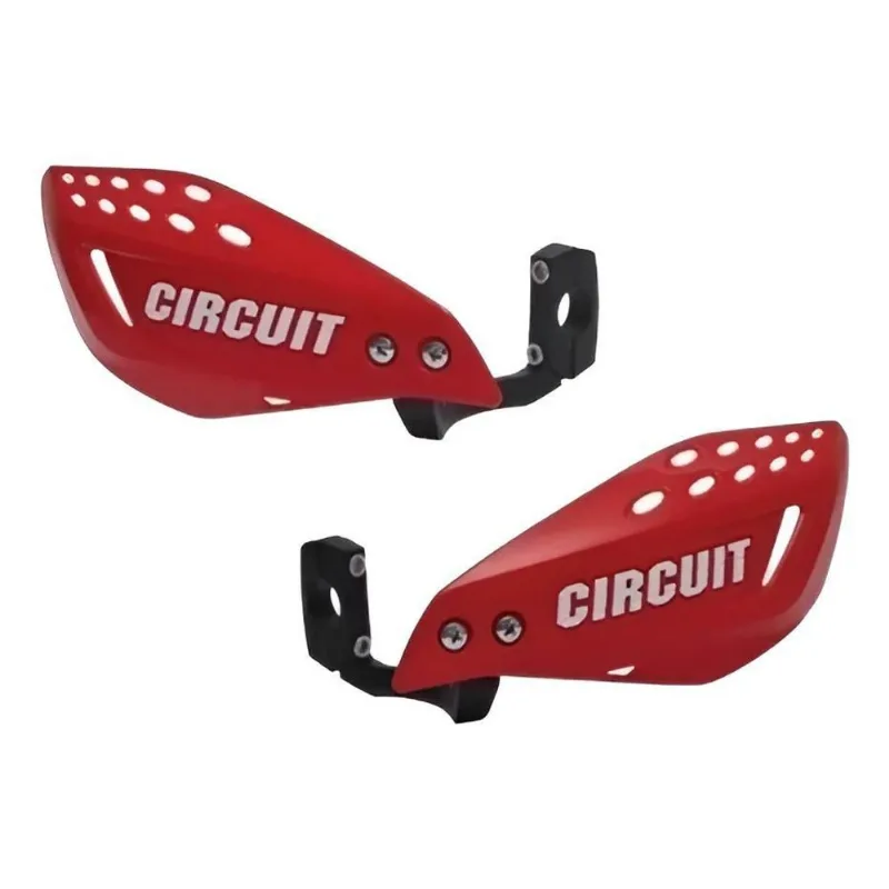 Protetor Mão Crf230 Yz250 Wr 250f Circui Vermelho Fumê/ Bran