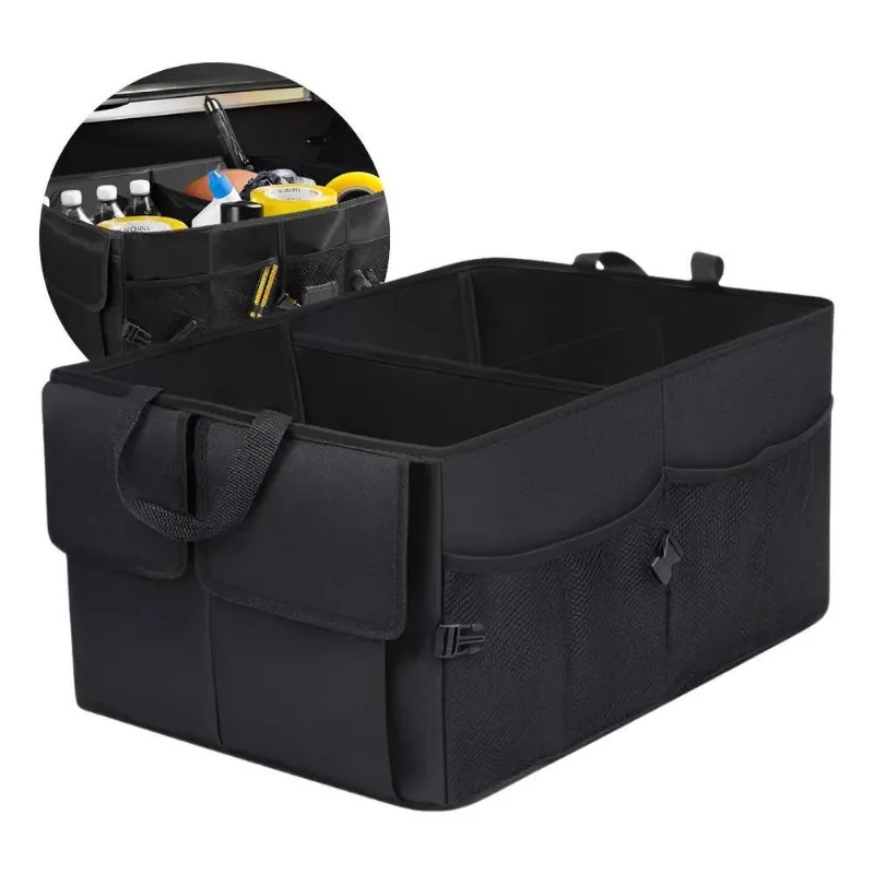 Organizador Porta Malas Impermeável Alça Bolsos E Divisórias