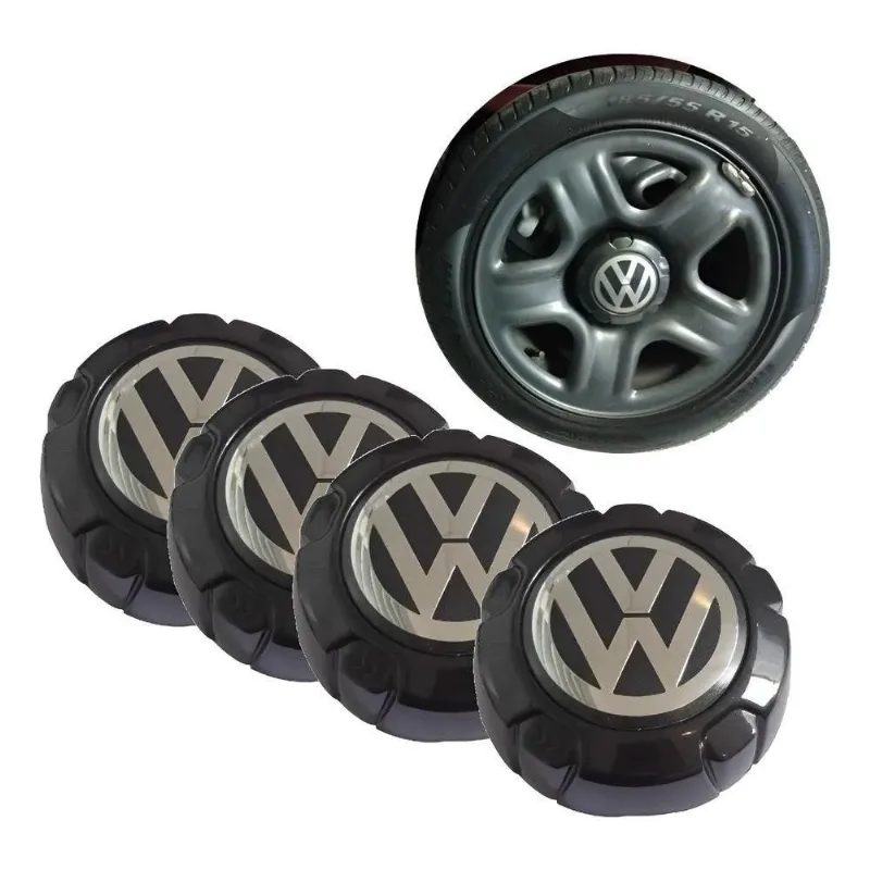 Jg Calotinha Central Volkswagen Saveiro Tro Preto