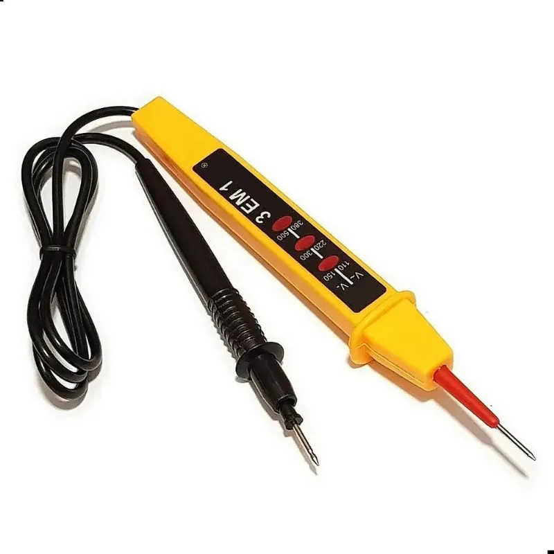 Chave Teste Eletricista Eletrico Voltimetro 110v 500v