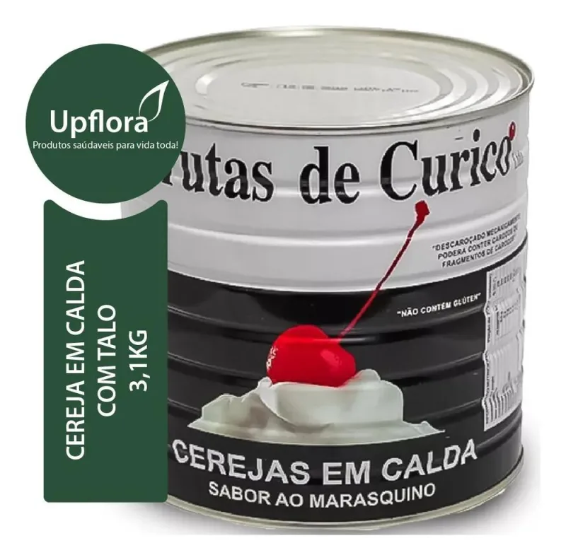 Cereja Em Calda Marrasquino Com Cabo 3,1kg - Não Informado - Mercearia