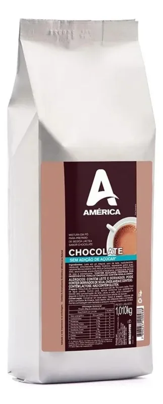 Intercoffee América Achocolatados Chocolate Zero Açucar - Ch - Não Informado - Mercearia