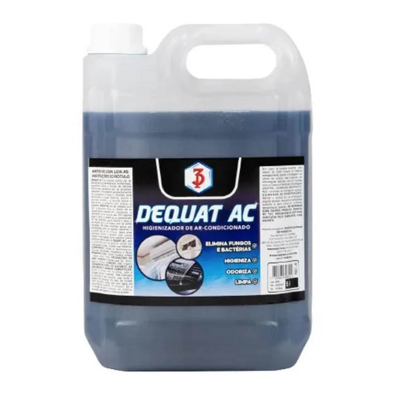 3x Bactericida Higienizador Para Ar Condicionado 5l Pronto U