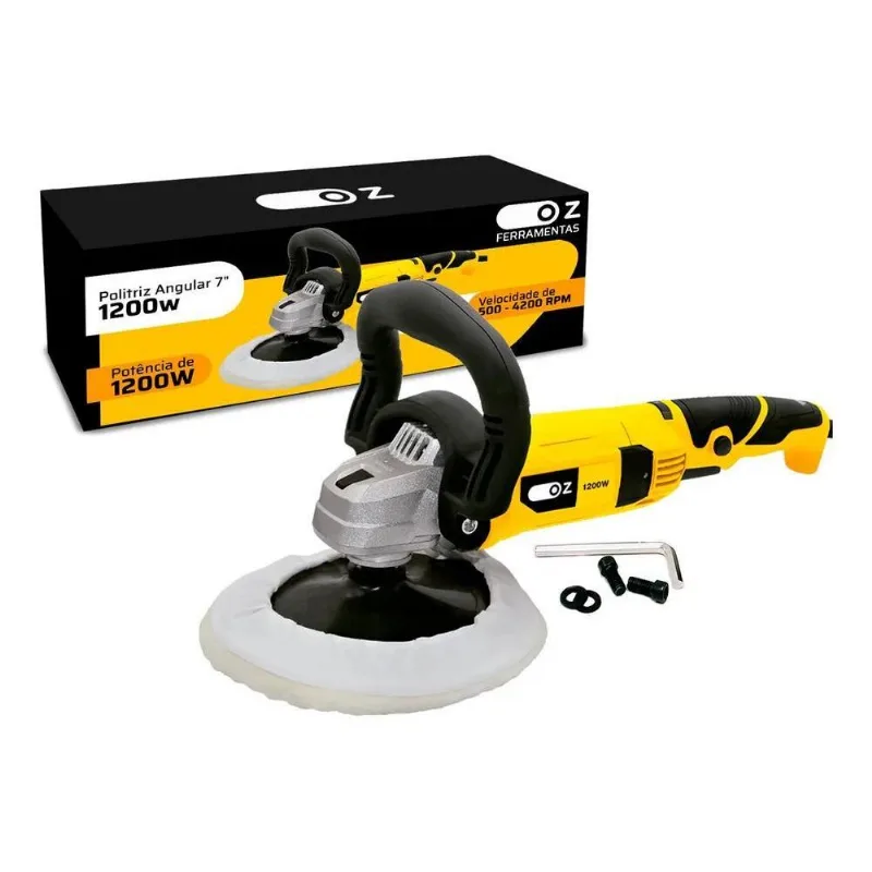 10x Politriz Angular Automotiva 7 Polegadas 1200w 500-4200r