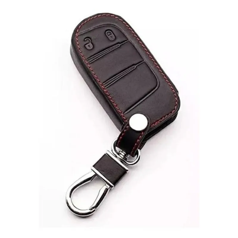 Capa Couro Chave De Presença Carro Jeep Compass Fiat Toro