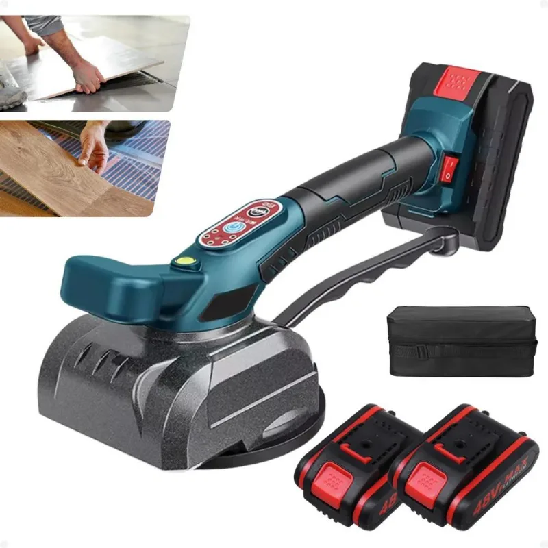 Maquina Assentar Piso Porcelanato Vibratória Ventosa 48v