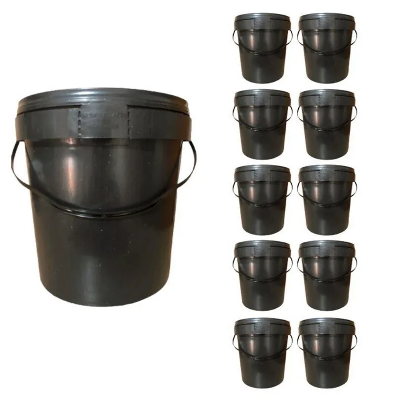 Balde 3l Para Óleo Freio Automotivo - 10 Pçs