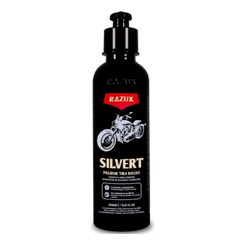Silvert Polidor Para Tirar Riscos Da Moto 240ml Razux