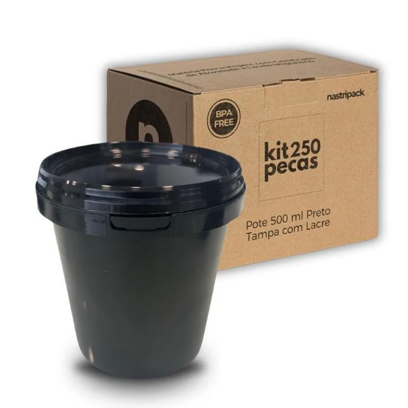 Pote Para Balas - Kit Com 250 Pçs