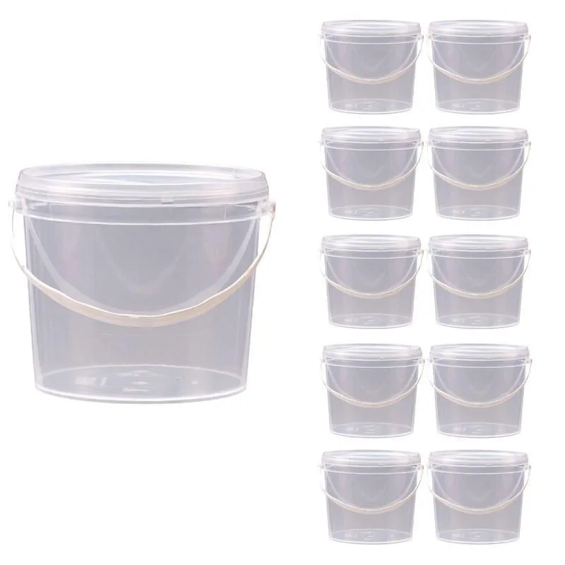 Balde 1.8L Para Guardar Calda De Chocolate 10 Pçs - Não Disponível - Utilidades Domesticas