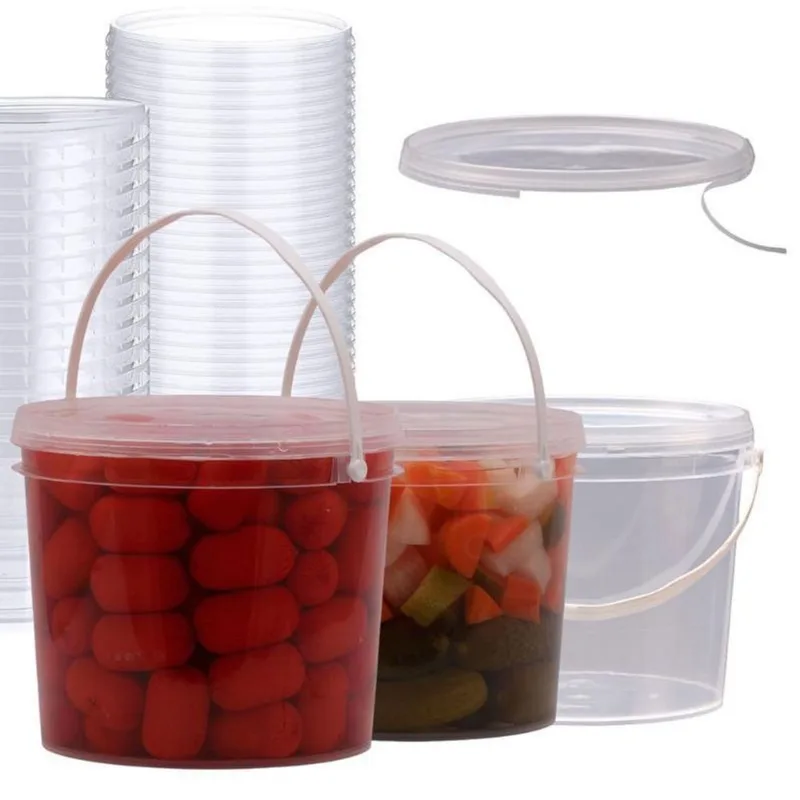 Balde Para Alimentos Com Vedação 15 Pçs