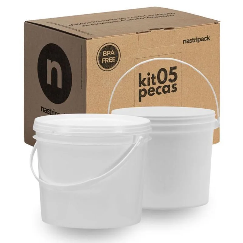Balde Para Alimentos Bpa Free 5 Pçs