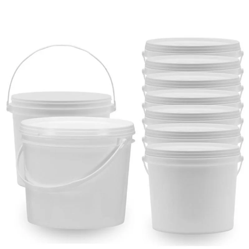Balde Para Óleo Industrial Pesado 1.8L Branco 7 Pçs