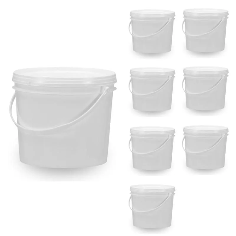 Balde Para Industria Textil 1.8L Branco 7 Pçs - Não Disponível - Agro, Indústria E Comércio