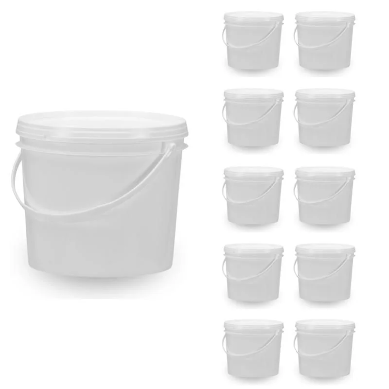 Balde 1.8l Para Armazenar Biscoitos E Bolachas 10 Pçs - Não Informado - Utilidades Domesticas