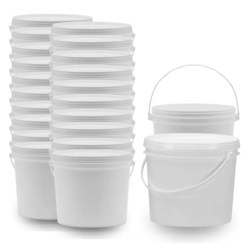Balde Branco Para Alimentos 1.8L 20 Pçs