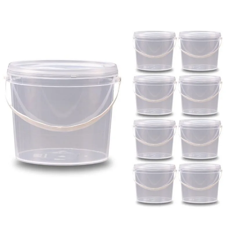 Balde 2.2 Litros Para Oleo Automotivo - Kit 8 Pçs
