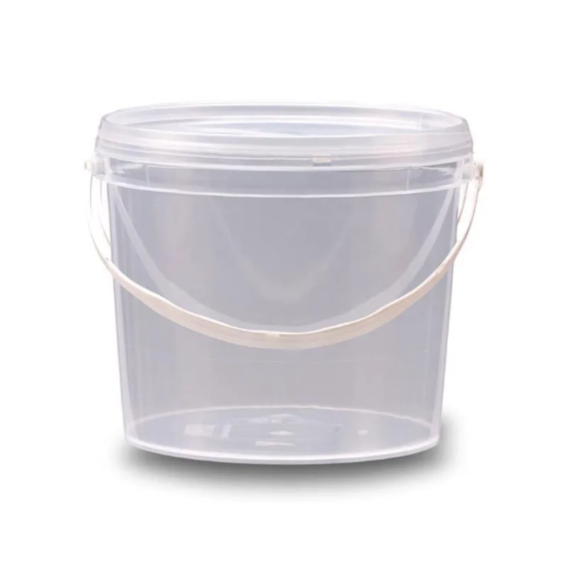 Balde 2.2L Transparente Para Lembrancinha - Kit 10 Pçs