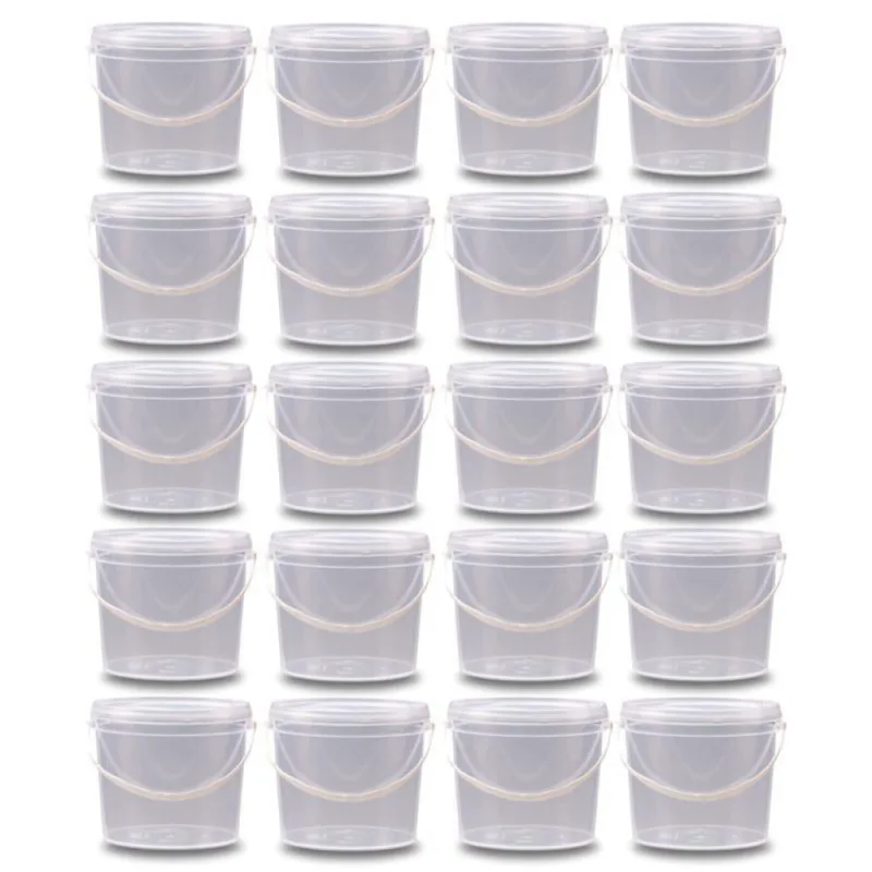 Balde 2.2 Litros Para Oleo Automotivo - Kit 20 Pçs - Nastripack - Utilidades Domesticas