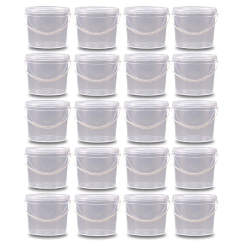 Balde Para Alimentos 2.2 Litros - Kit 20 Pçs