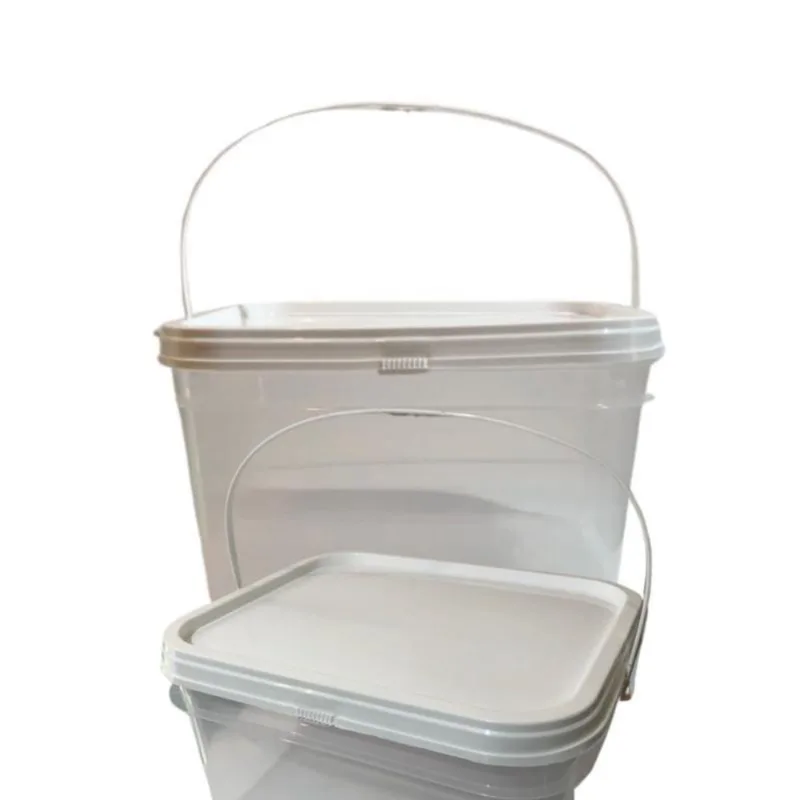 Balde Para Amendoim 2.4 Litros Com Tampa-Kit 7 Pçs