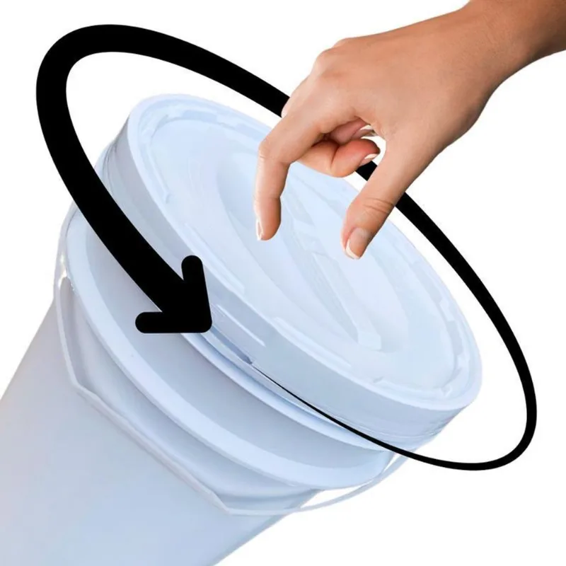 Balde Para Oleo Automotivo 20l Tampa De Rosquear