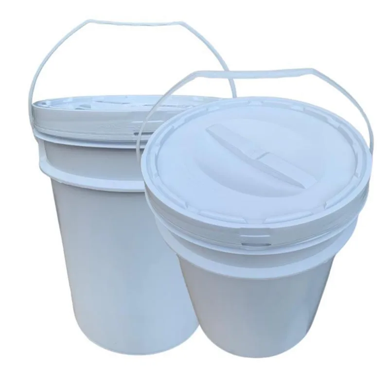 Balde Para Oleo Automotivo 20l Tampa De Rosquear - Kit 2 Pçs
